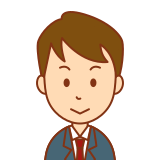 同じ車両の<br>おじさま